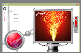 FLASHデザインサンプル/クール