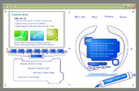 FLASHデザインサンプル/クール